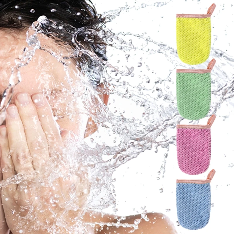 

Reusable Microfiber Facial Cloth Face Towel Makeup Remover Cleansing Glove Tool
