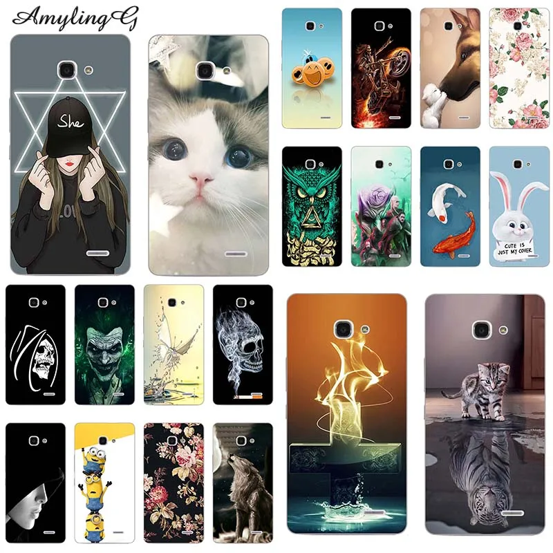 

Soft Silicon Case For Infinix Note 2 Note2 X600 5.98" Case Cover HD Print Rose Wolf Patterned Cover TPU Phone Case Fundas Para