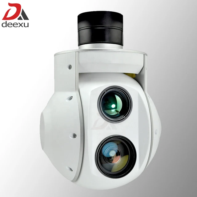 $16820  UAV Dual sensor Gimbal Camera Drone infrared thermal imaging camera and 30x zoom HD starlight camer