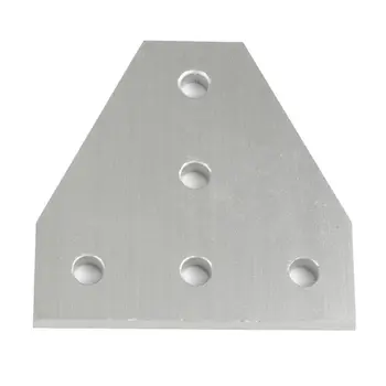 

Aluminum Alloy 5 Hole T Joining Plate V Slot Linear Extrusion Device for 2020 Aluminum Profile for 3D Printer Parts Accessories