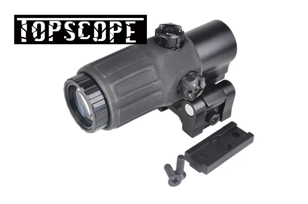 

Aim O Tactical Hunting Rifle Holographic Red Dot Optics Sight 3x Magnifier for Airsoft Gun With STS Mount