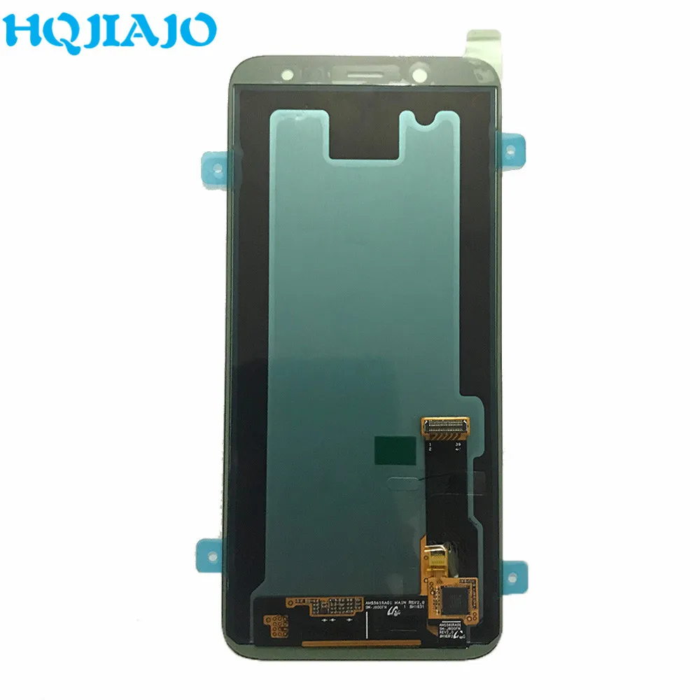 Супер AMOLED ЖК экран для samsung J6 J600F дисплей сенсорный дигитайзер в сборе Galaxy 2018 J600