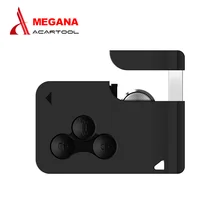 Envío libre renault megane Renault 3 Abotona Llave Inteligente 433 MHZ clave tarjeta para renault megan con Insertar Pequeño chip de la llave envío gratis