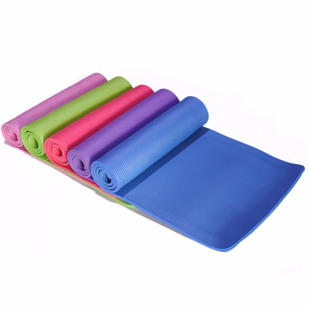 Thick Non slip Fitness Yoga Mat For Exercise Gym Mat Yoga NBR Exercise