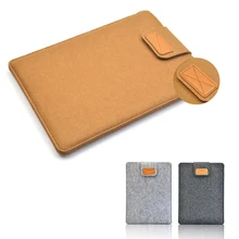 Woolfelt Bolsa de Funda para Portátil 13 14 15 16 17 Bolsa de Ordenador Portátil de La Manga 17 para macbook air pro 15 asus lenevo xiaomi portátil bolsa de accesorios