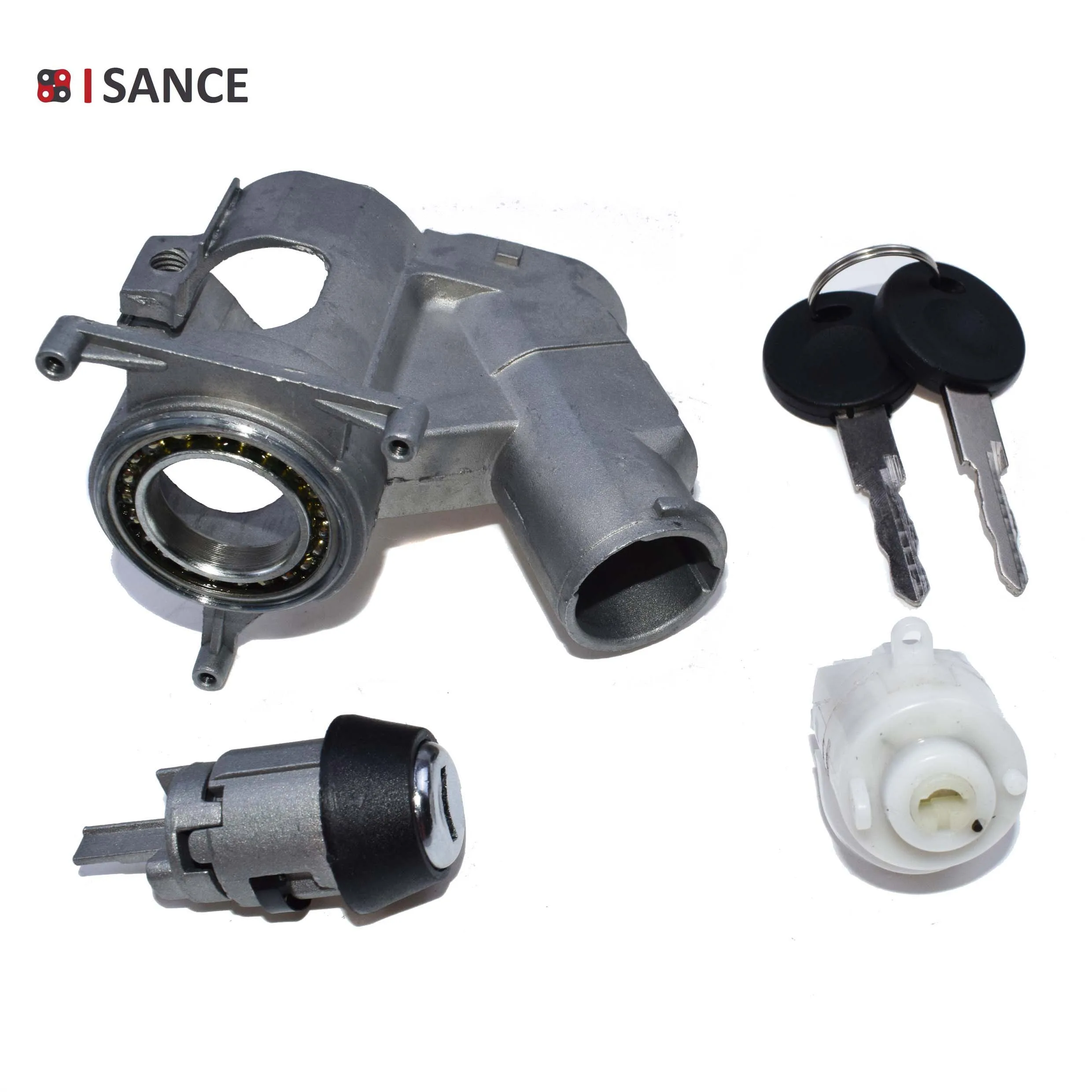Isance Ignition Steering Lock Barrel + Keys + Switch 251905855b