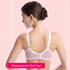 100% Cotton Plus Size Cups Push Up Gather  Fashion Lace Nursing Bra Maternity Bra Breastfeeding Bra 3