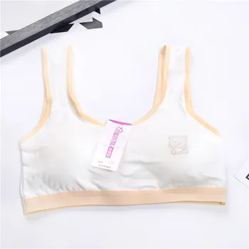 

Girls Teen Bras New Lovely Girls Printing Underwear Bra Vest Children Underclothes Sport Undies Children Training Bras V23%