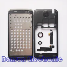 Baansam держатель ЖКД Передняя средняя рамка для lenovo S820 S820T Корпус Чехол со встроенной антенной+ Камера объектив