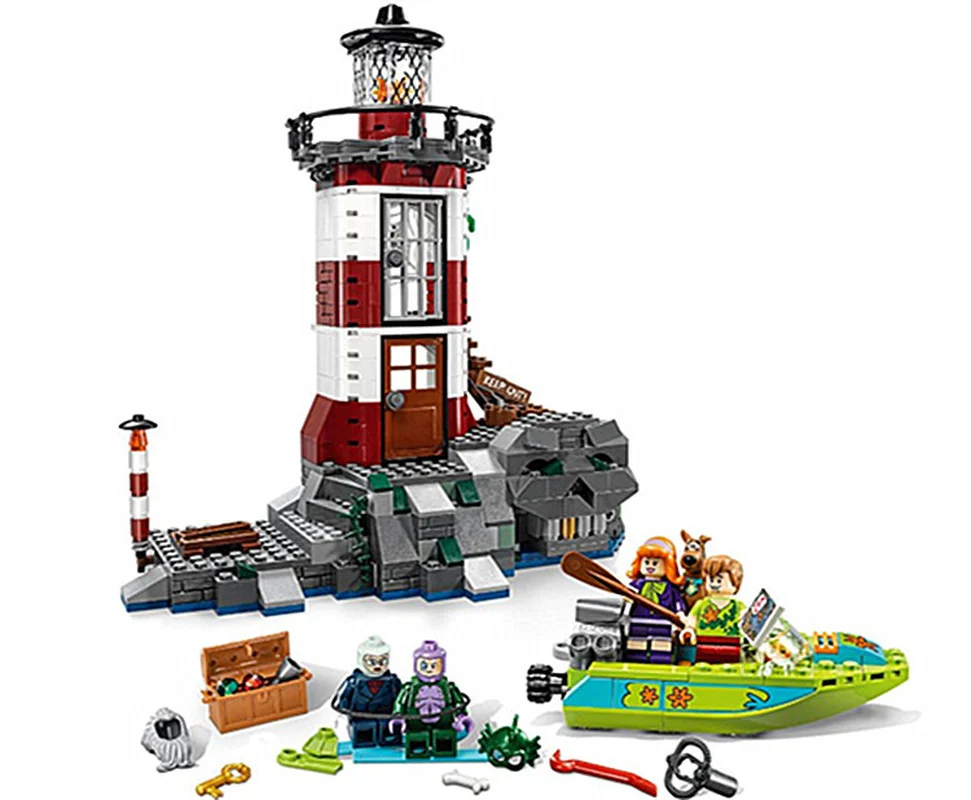 

Bela 10431 437pcs Scooby Doo Haunted lighthouse Model Building Blocks Bricks Toys Compatible with Legoings Scooby Doo 75903