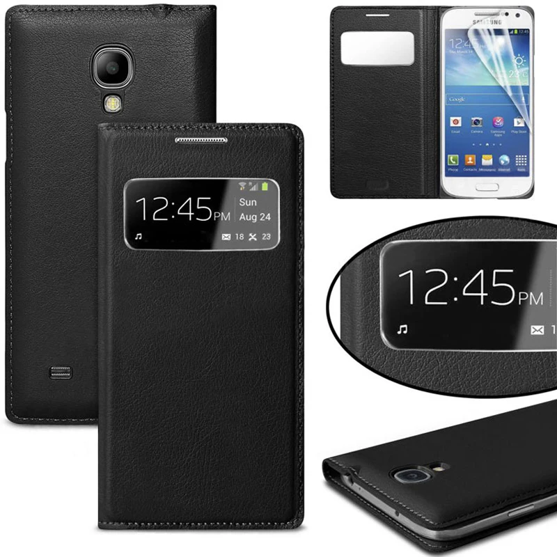 

FDCWTS Smart View Flip Cover Leather Case For Samsung Galaxy S4 GalaxyS4 S 4 GT I9500 I9505 I9506 GT-I9500 GT-I9505 Phone Cases