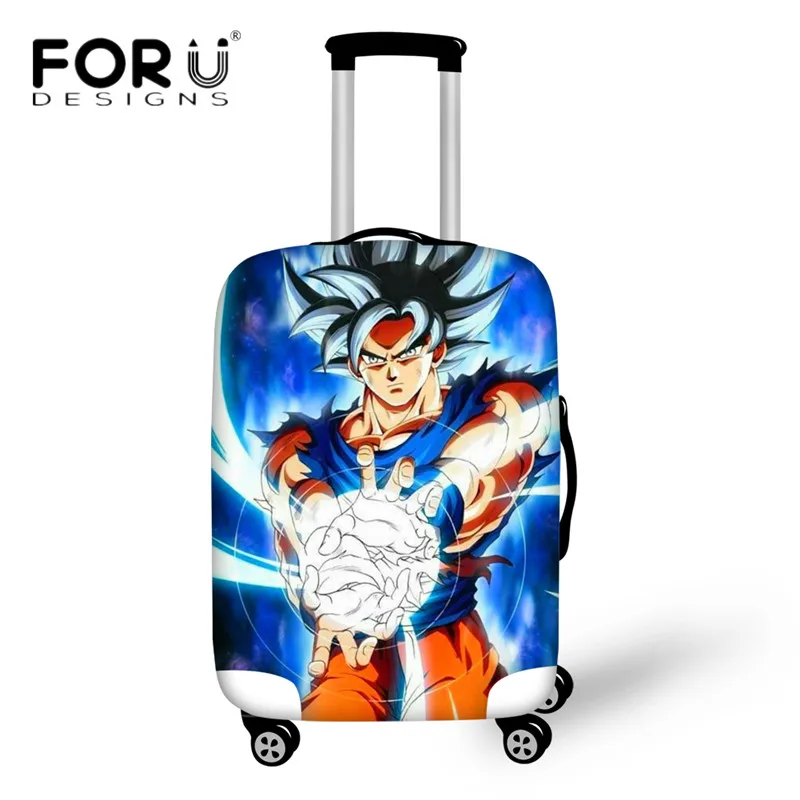 

FORUDESIGNS HOT Anime Dragon Ball Z Super Luggage Cover Suitcase Protective Covers for 18-30 Inch Travel Case Dustproof Cover