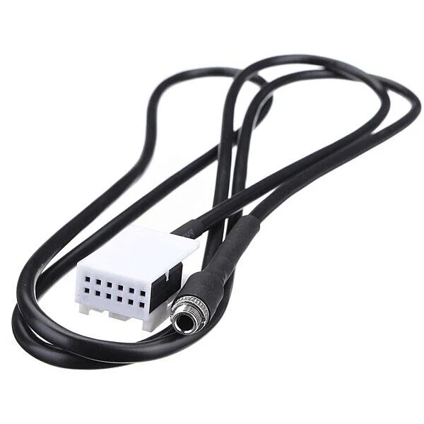 3.5 Jack AUX Auxiliary Audio Input Kit Adapter Cable for BMW E60 E61 E63 E64