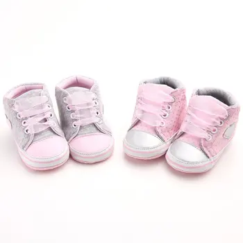 

New Canvas Shoes Classic Sports Sneakers Newborn Baby Boys Girls First Walkers Shoes Infant Toddler Soft Sole Shoes