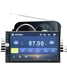 7″ Bluetooth Touch Screen Car MP4 MP5 Player 2 Din In-Dash Auto Radio Autoradio SD/MM Card USB Disk Audio Stereo Music Player