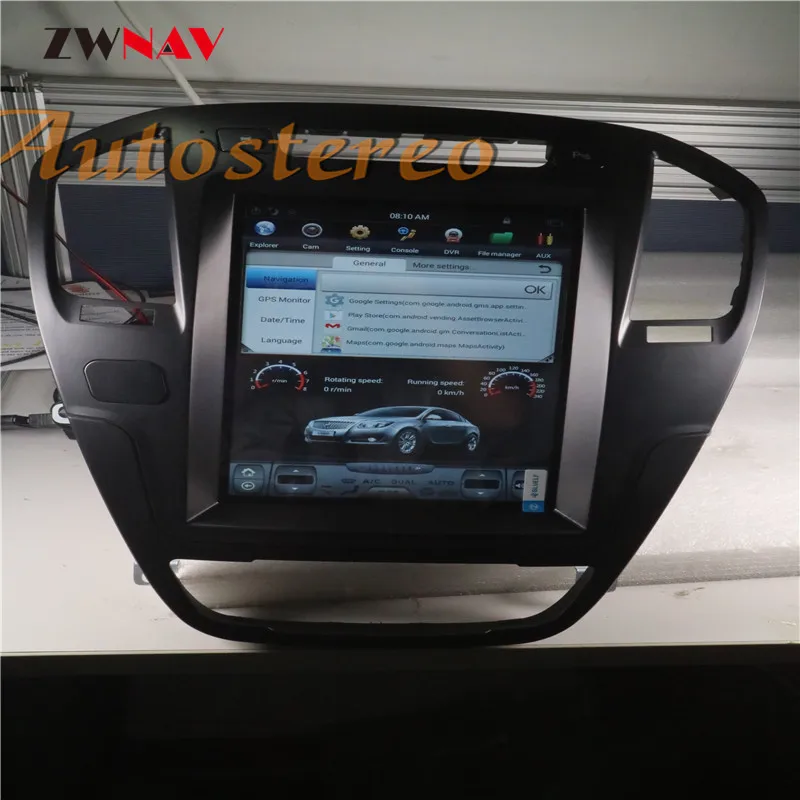 Perfect ZWNAV Android 8.1 4GB+64GB Car GPS Radio No DVD Player Navigation For Opel Insignia Vauxhall Holden CD300 CD400 Stereo Headunit 5