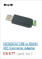 MCIGICM 3 шт. USB мини разряда нагрузочный резистор 2A/1A с переключателем 1A зеленый светодиод, 2A красный светодиод