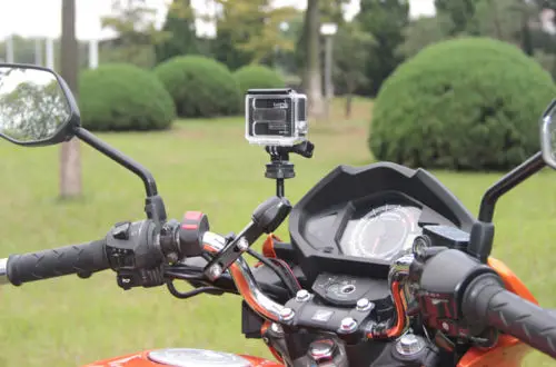 Roller Fahrrad Lenker Halterung Für GoPro Hero Actionkameras   Schwarz 