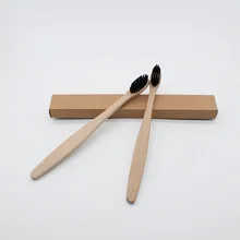 Brosse вмятина bambou бамбуковая зубная щетка для зубов мягкая бамбуковая щетина натуральная Экологичная капеллум бамбуковое волокно деревянная ручка