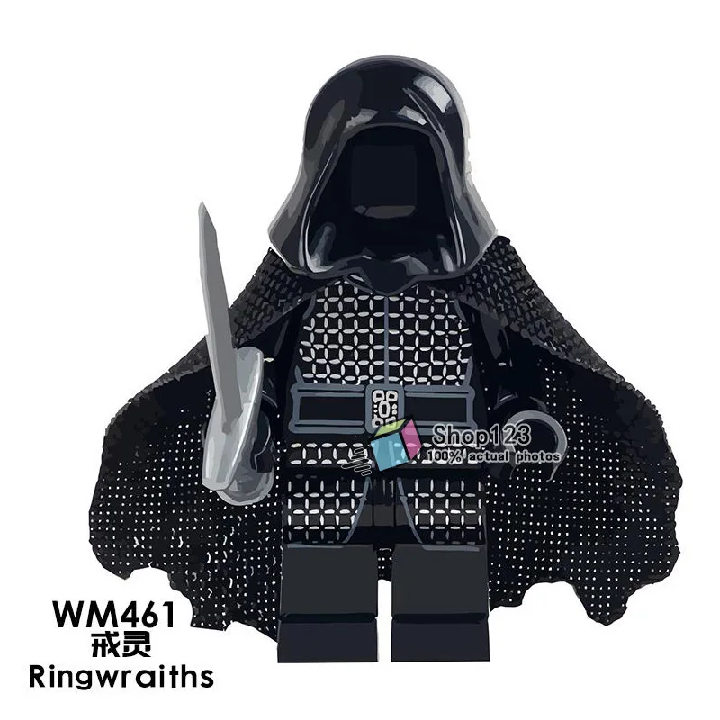 

Single Sale RingWraiths Uruk-Hai Lord of the Rings Action Figures Attack on Wethertop Building Blocks Toys for Children Gift