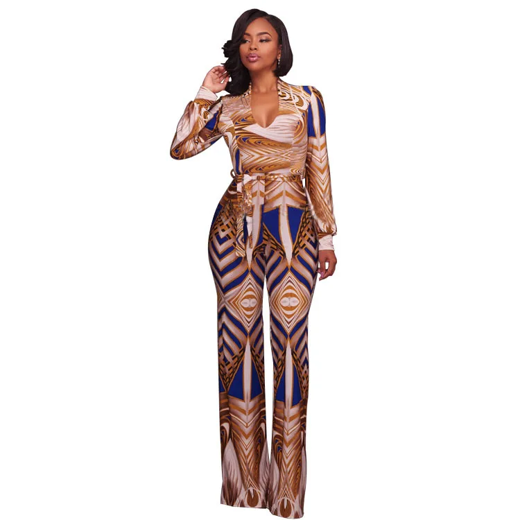 womens printed jumpsuit