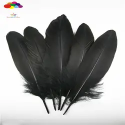 Z & Q & Y натуральный мало 20 35-40 см (14-16 дюйм(ов)) black Hawk крылья перо DIY Костюмы Гример коллекция