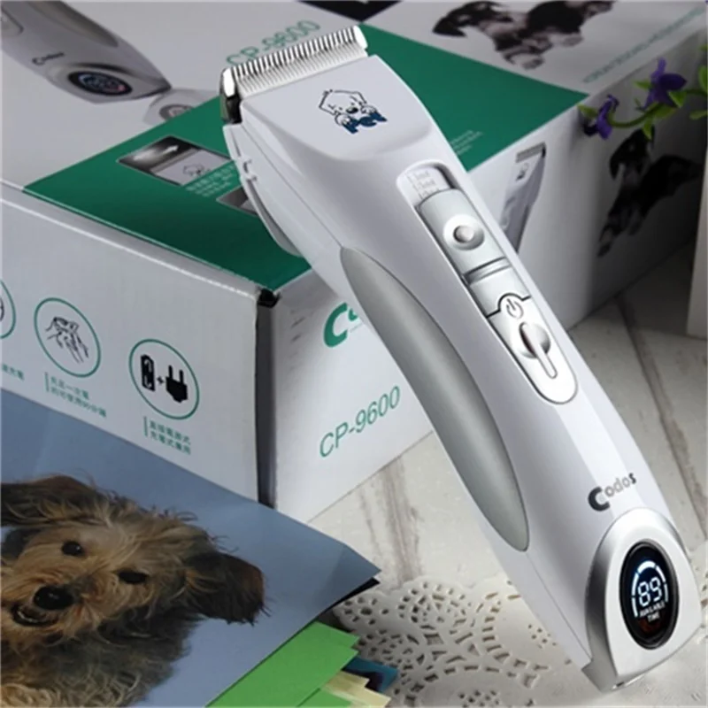 Dog Hair Clipper Machine Pet Dog Cat Hair Trimmer Grooming Rechargeable