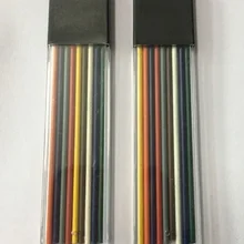 Многоцветные наконечники для карандашей, 3 упаковки, 9 цветов, красный, желтый, синий, зеленый, фиолетовый, коричневый, оранжевый, серый, белый, автоматический держатель