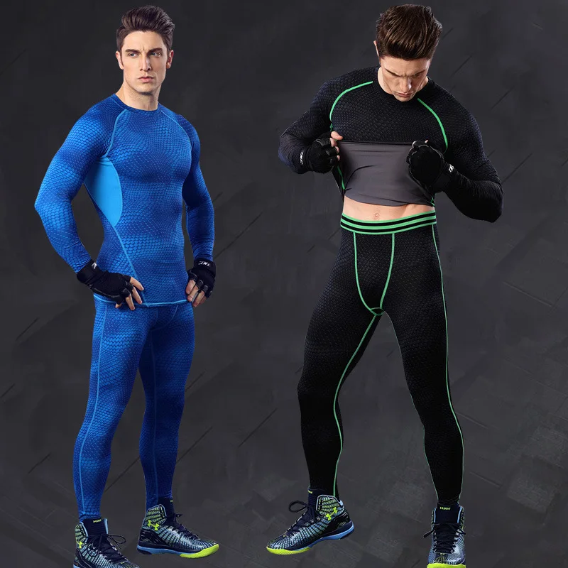 2019Men Clothes Men's Compression Pants 