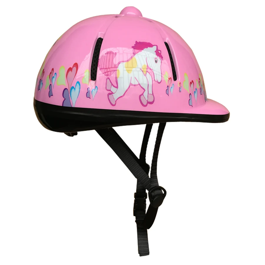 High Quality Of The Adjustable Equestrian Riding Helmet Helmet Portable Children Colorful Equestrian Helmets 