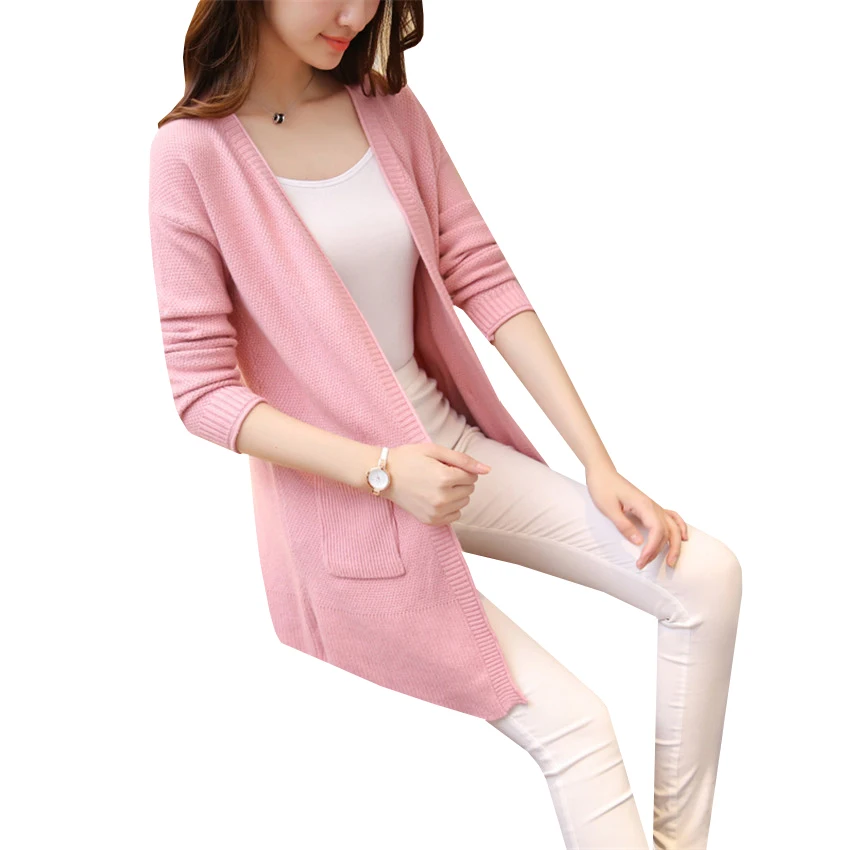 Buy New Women Long Cardigans Autumn Winter Fashion