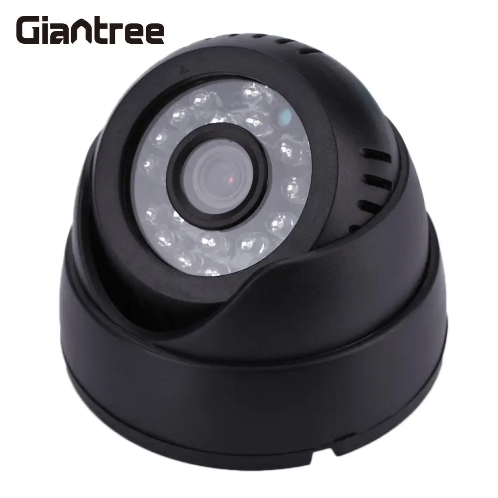 

0.3 MP Dome IP Camera AV Output Surveillance Remote Control IR Local Storage