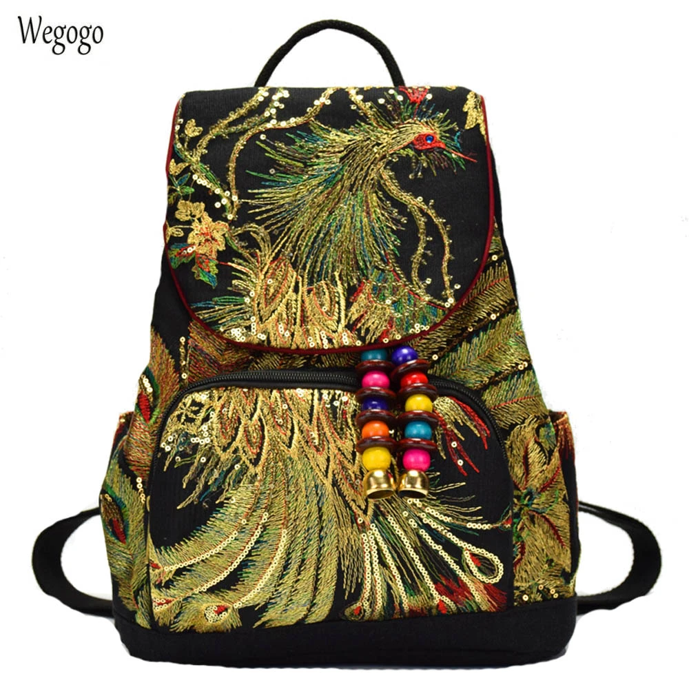 sequin rucksack