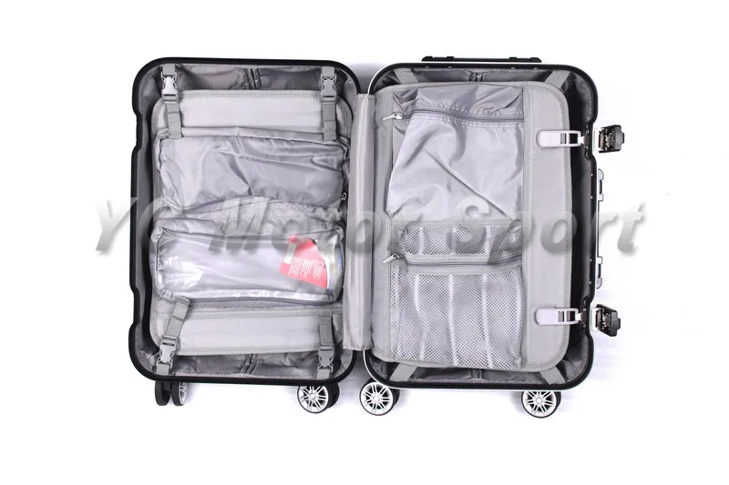 Type C 20'' 20 Inches Dry Carbon Fiber Matte Finish Luggage Case with TSA Custom Coded Lock  & Omni-directional Wheels  (14)