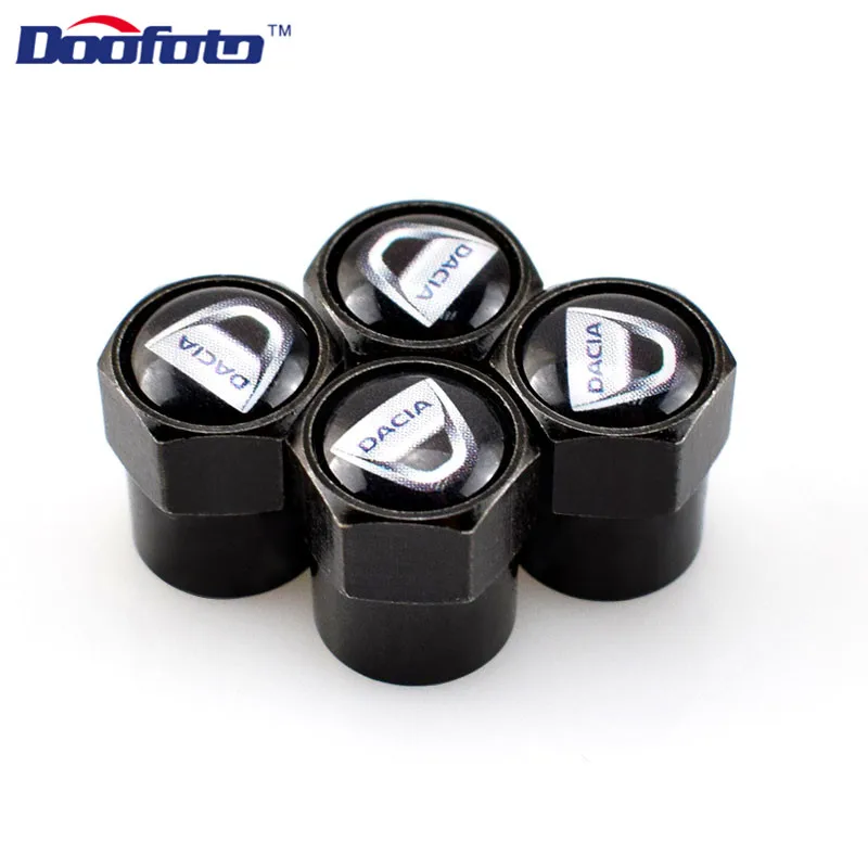 #*Cheap Doofoto Car Styling Decor Logo Case For Dacia Lodgy 2 Mcv Sandero Duster Logan Sandero Emblems Accessories Auto Caps Badge 4pcs