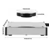 360 degrés Rotation Magnétique Base D'affichage Flottant Étagère Plate-Forme LUMIÈRE LED Monture Pour Support Panneau D'affichage Base Support D'étagère ► Photo 3/6