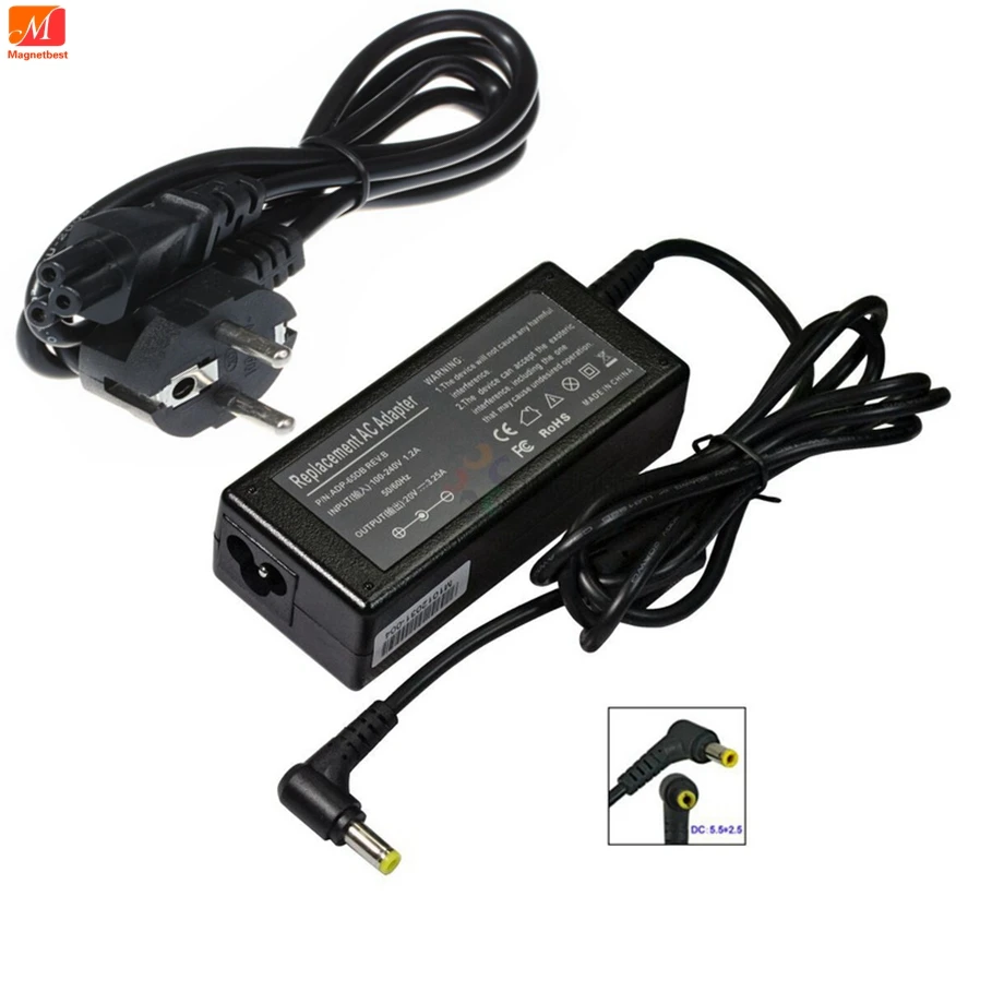 Адаптер постоянного тока для ноутбука FUJITSU Averatec 5 AV3100 ADVENT 1115C зарядное устройство