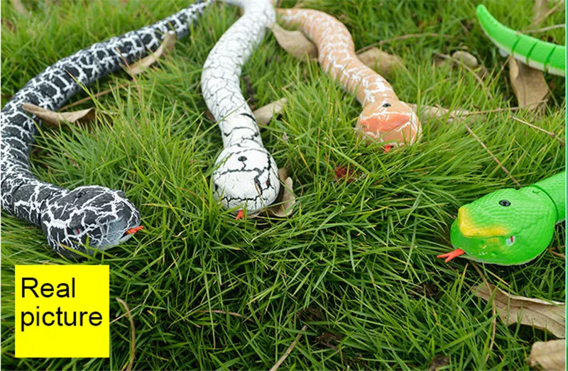 Забавная имитация змея Инфракрасный RC пульт дистанционного управления страшная жуткая рептилия игрушка "Змея" Робот антистресс криперы подарок для взрослого ребенка