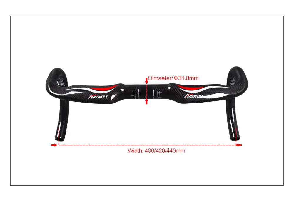 Китай углеродный руль для дорожного велосипеда рукоятка углеродная велосипедная изогнутая аксессуары для руля велосипеда карбоновый шоссейный руль