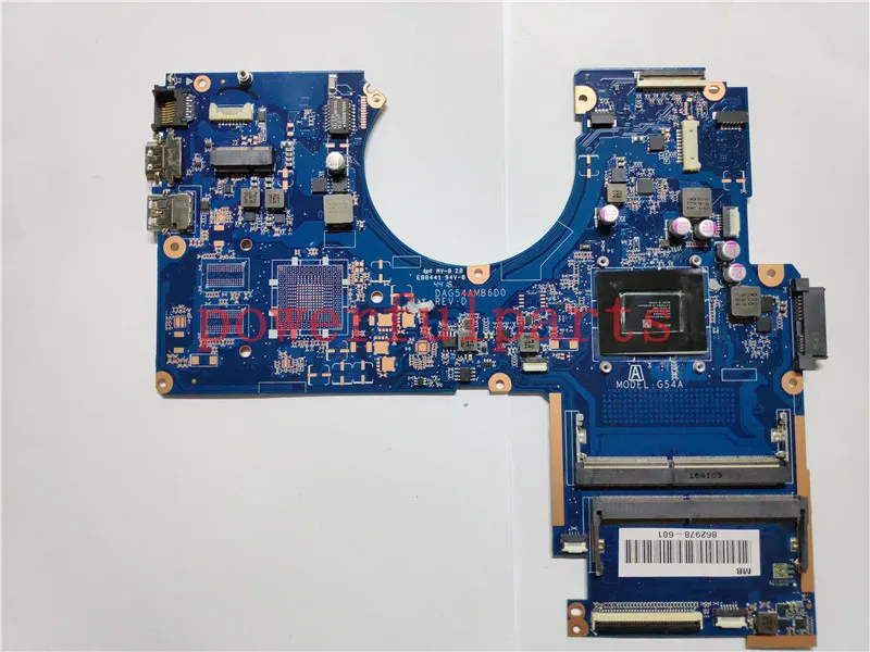 Материнская плата для ноутбука hp Pavilion 15 15-AW 15Z-AW 862978-601 862978-501 862978-001 DAG54AMB6D0 A12-9700P полностью протестированы хорошо