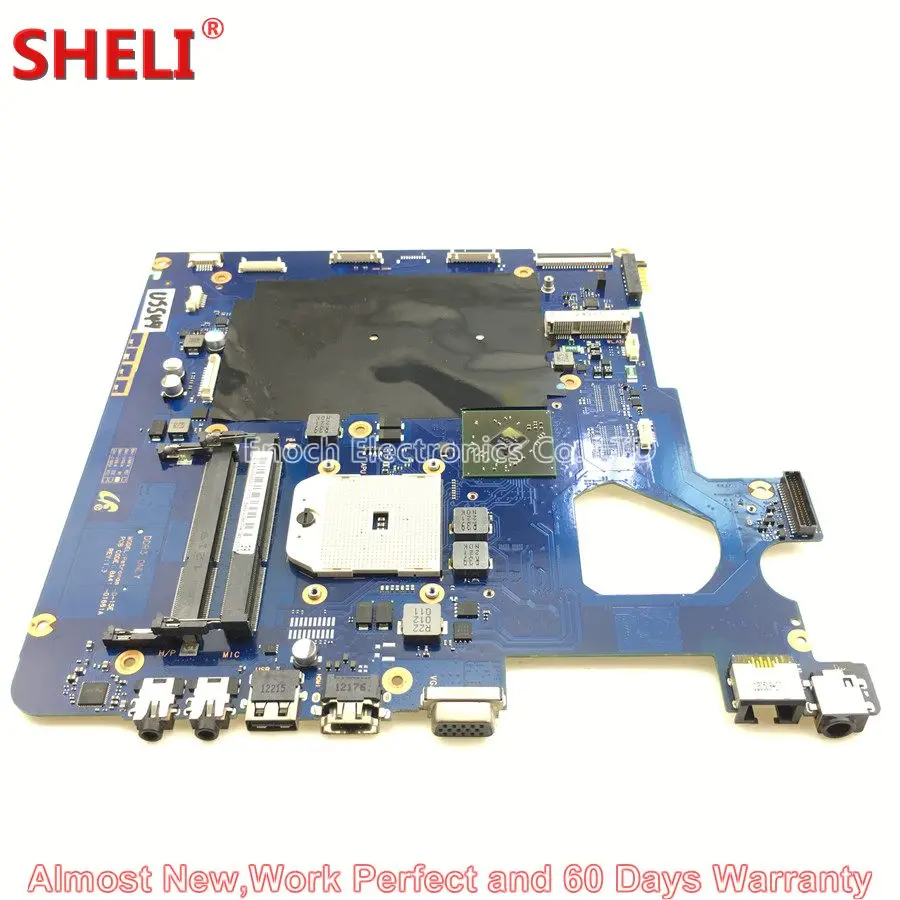 BA92-08673A BA92-08673B Laptop Motherboard For Samsung NP305V5A 305V5A Petronas-D-15E BA41-01681A HD 6470M 1GB 4