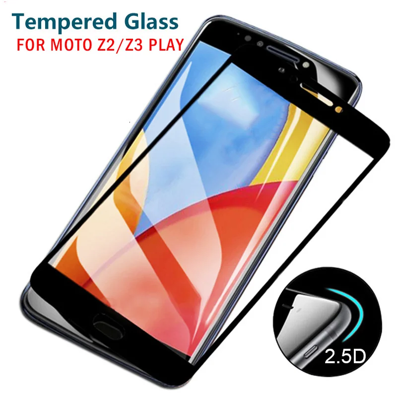

Protective Glass For Motorola Moto Z3 Z2 Play Phone Case Cover Screen Protector Tempered Glass For Moto 2Z 3Z Z2PLAY Z3PLAY Film