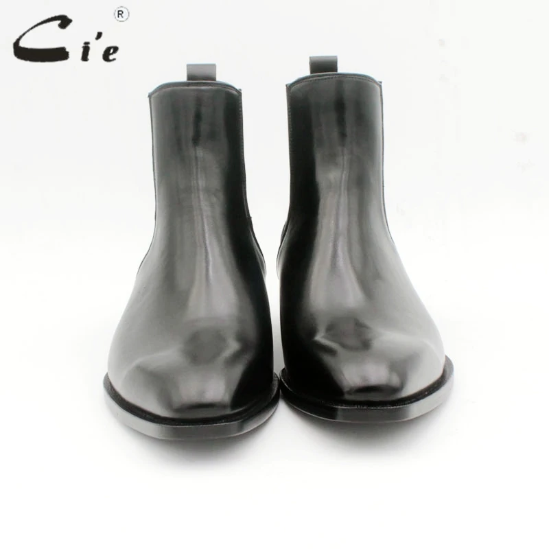 Men's Chelsea Boot Genuine Calf Leather Bottom Outsole Calf Leather Upper Inner Handmade Multiply Colors