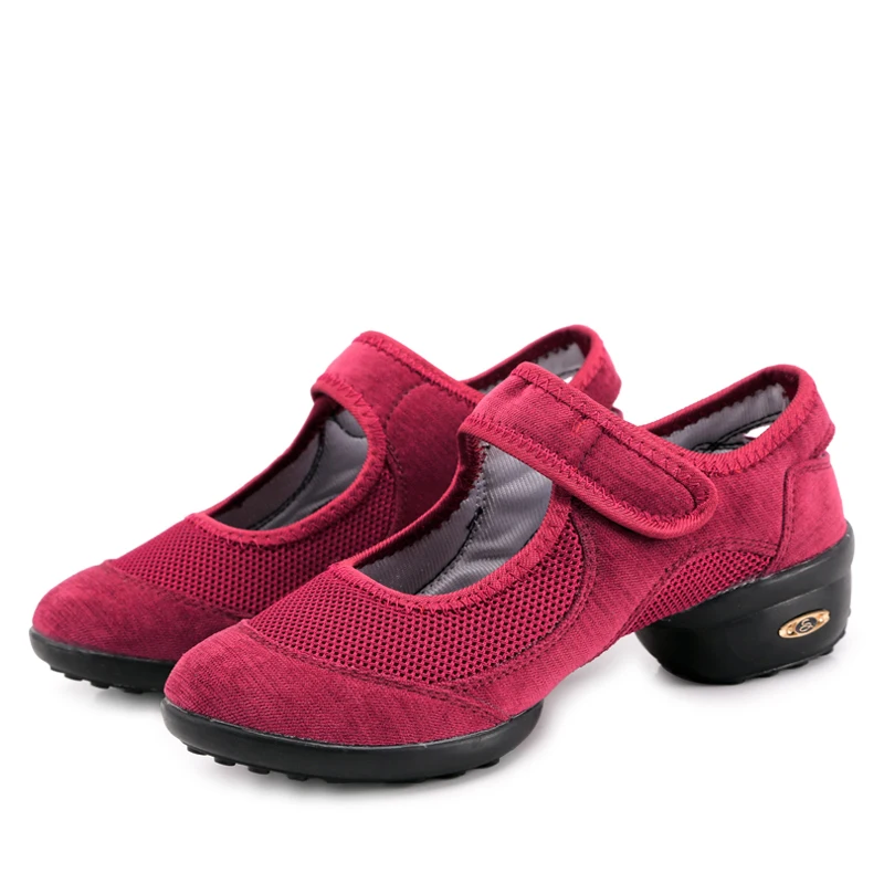 2018 New Soft Outsole Breath Dance Shoes Salsa Jazz Modern Latin Hip Hop Ladies Shoes Aerobics Woman Dance Sneakers Girls Shoes