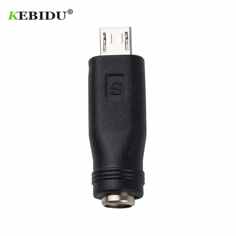 Гнездо kebidu к Mini / Micro USB папа 5 5x2 1 мм Pin DC адаптер питания зарядное устройство