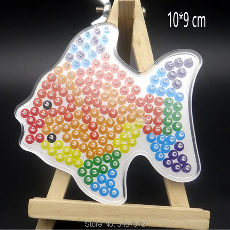 EVA Pegboards узоры для Хама бисер 5 мм DIY пазл инструмент ручной работы Perler бусины
