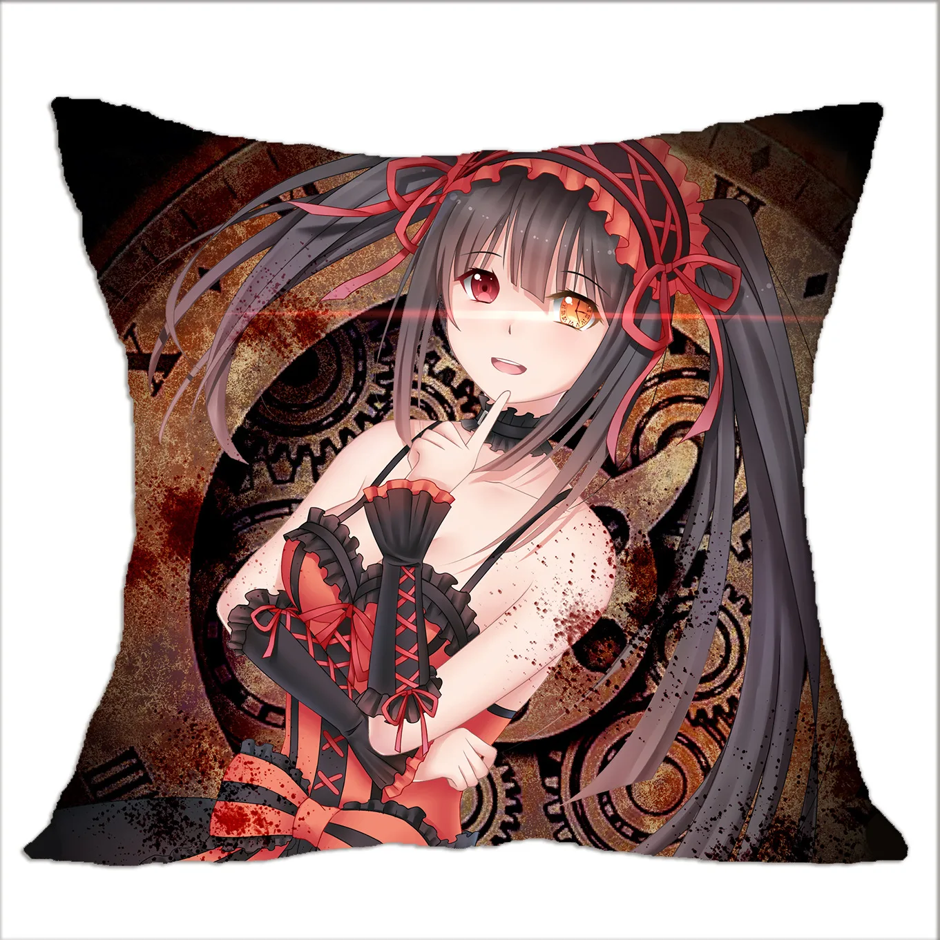 Anime Re Zero Square Pillow Case Covers Fashion Japanese Cartoon Starting Life In Another World Figure Rem Home Pillowcase Gift