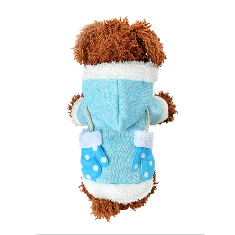 Cute Christmas Dog Knitted Sweater Autumn Winter Warm Hooded Coat For Small Dogs Cats Puddle Puppy Kitten Pet Clothes Supplies
