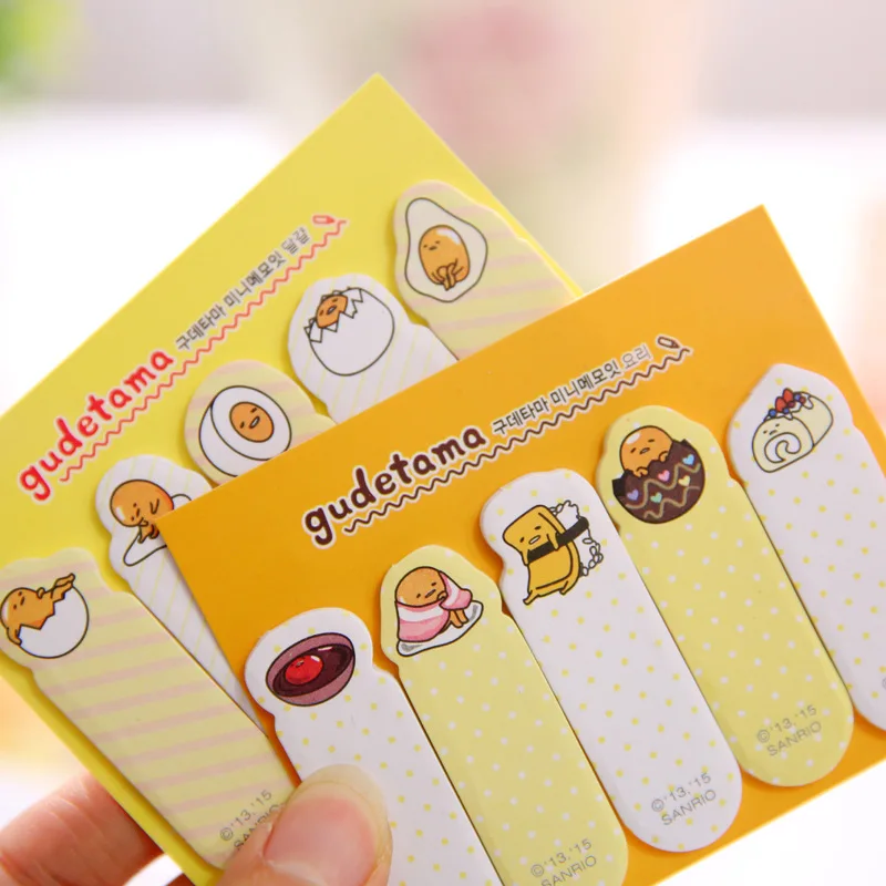 Cute Mini Kawaii Memo Pad Sticky Notes Creative Cartoon Post It Note