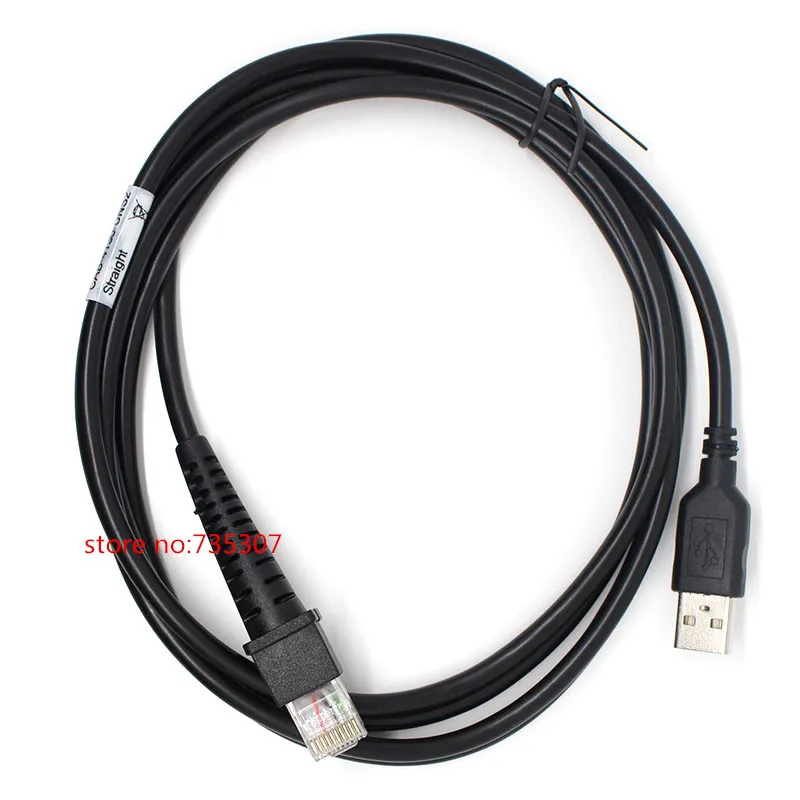 Фирменная Новинка CAB-4130-UNS2 2 м прямой кабель USB для Datalogic D100 D130 GD4130 GD4400 QD2130 QD2430 сканер штрих Читатель